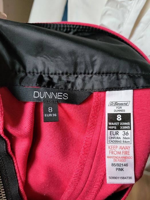 Spódnica różowa kieszenie Dunnes 36