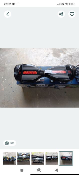 Deskorolka Manta czarna Tomek