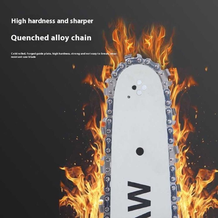 Большая Аккумуляторная цепная пила 41 СМ  +2 аккумулятора + масля Бак