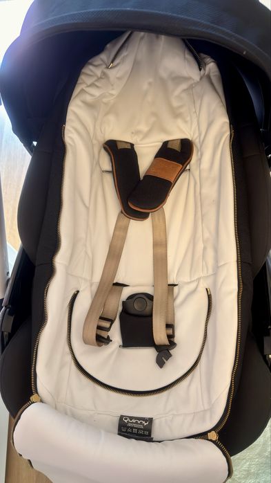 Carrinho Quinny Rachel Zoe Edição Limitada + Alcofa + Ovinho + Base Isofix – Completo