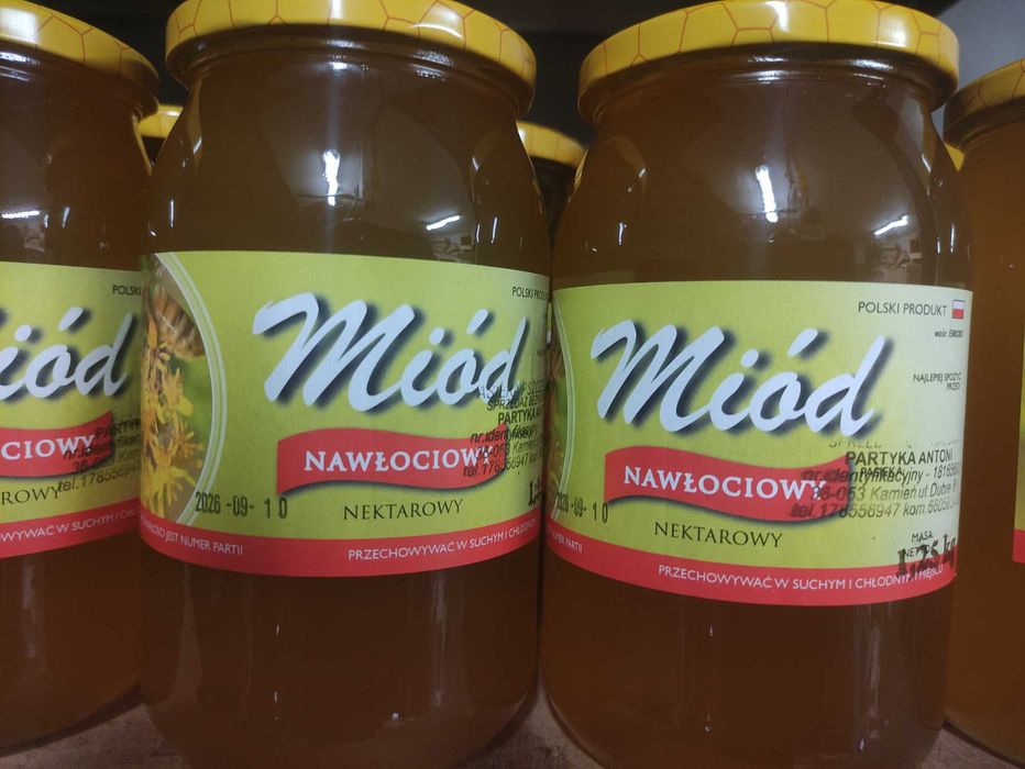 Miód wrzosowy z Podkarpacia