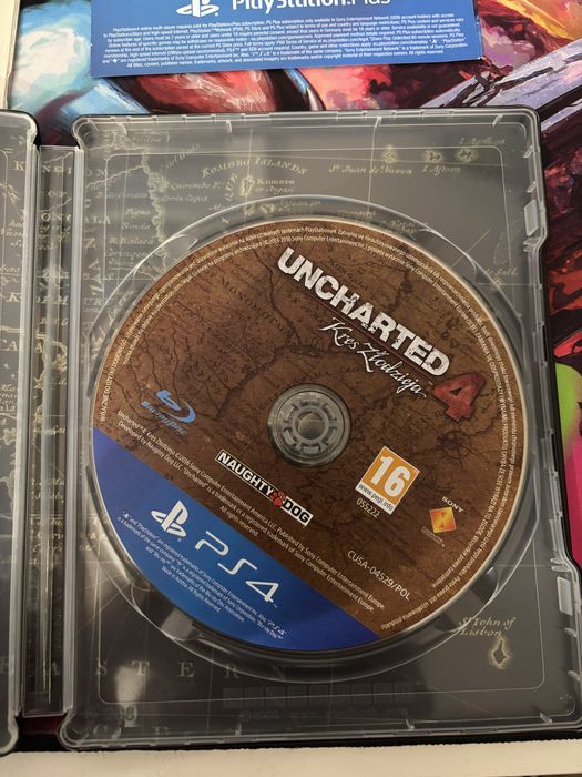 Uncharted 4 wersja kolekcjonerska na ps4