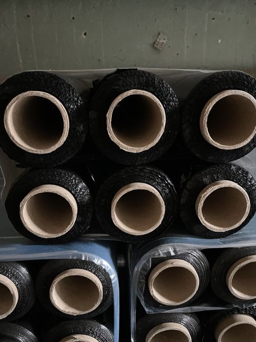 Чорна стрейч плівка вторинна | Міцна фіксація вантажу | ОПТ