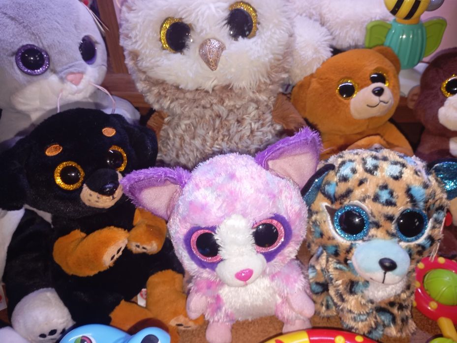 Мягкие игрушки глазастики