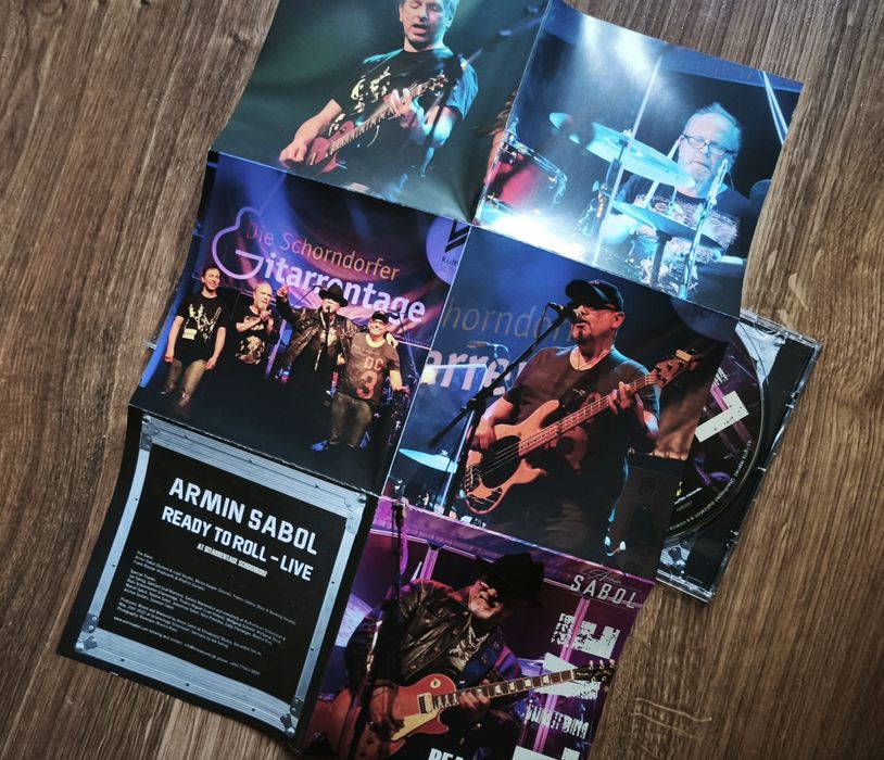 Armin Sabol Ready to roll - Live CD blues rock