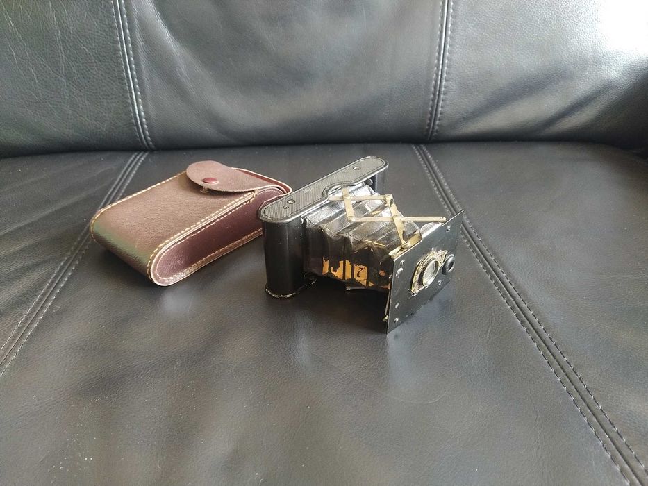 Maquina fotografica kodak Vest Pocket Autographic. Ano 1914