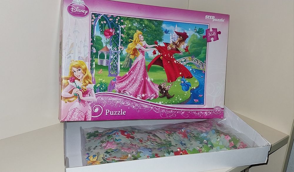 Дісней ПРИНЦЕСА 360 пазлів, ідеальний, не б/в! Пазли дитячі, для дітей