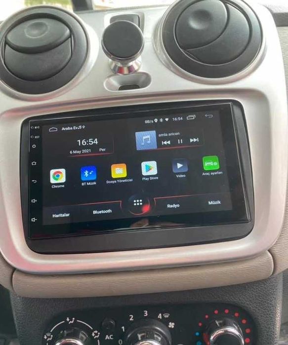 Rádio 2DIN • DACIA Logan Sandero Duster Dokker Lodgy • Android 4+64GB