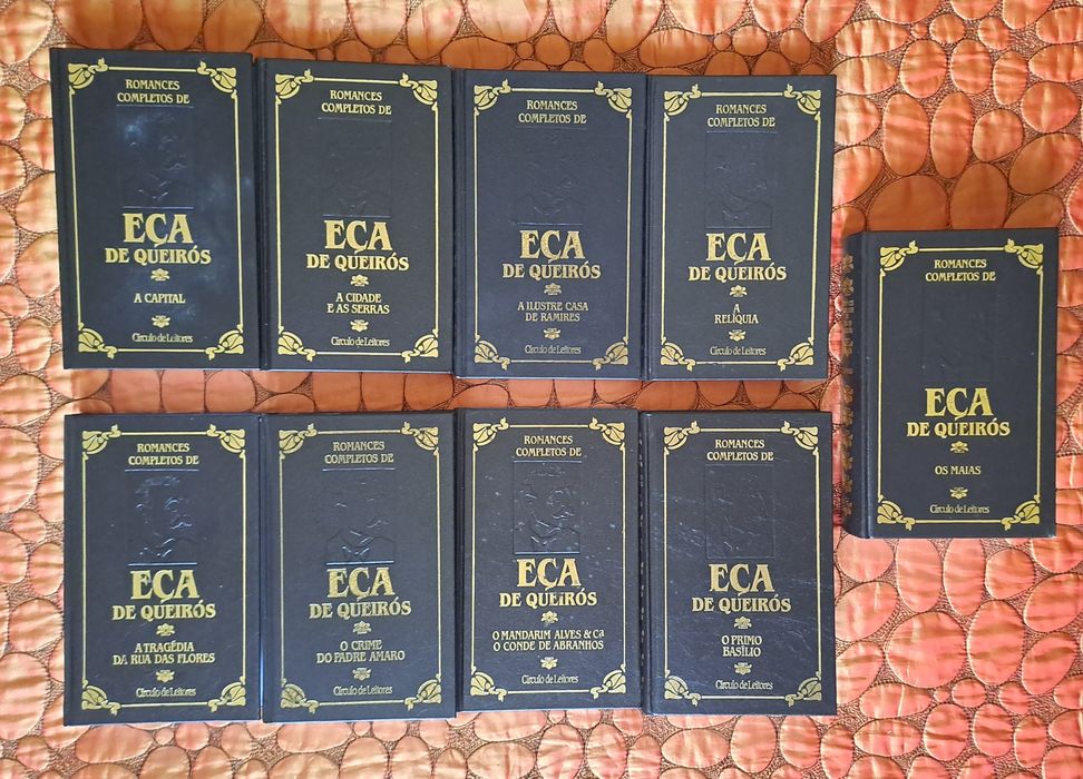 Coleção de livros Eça de Queirós