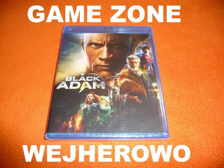 BLACK ADAM Blu-ray Lektor + Napisy PL = sklep Wejherowo