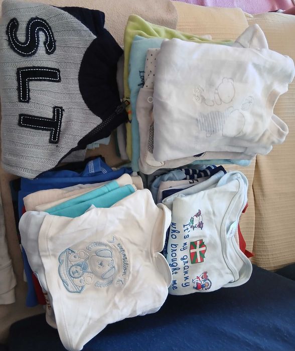 Roupa menino 1m até 1 ano