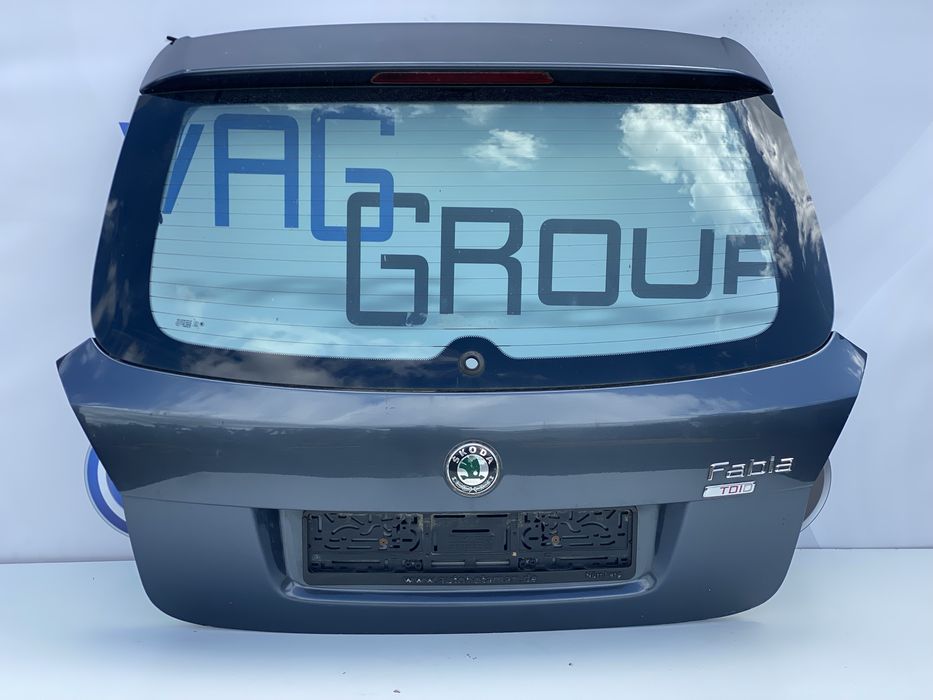 Кришка багажника шкода фабія 2 універсал, ляда задня фабія 2 хечбек