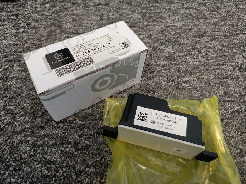 Bateria pomocnicza przetwornica moduł konwerter napięcia Mercedes