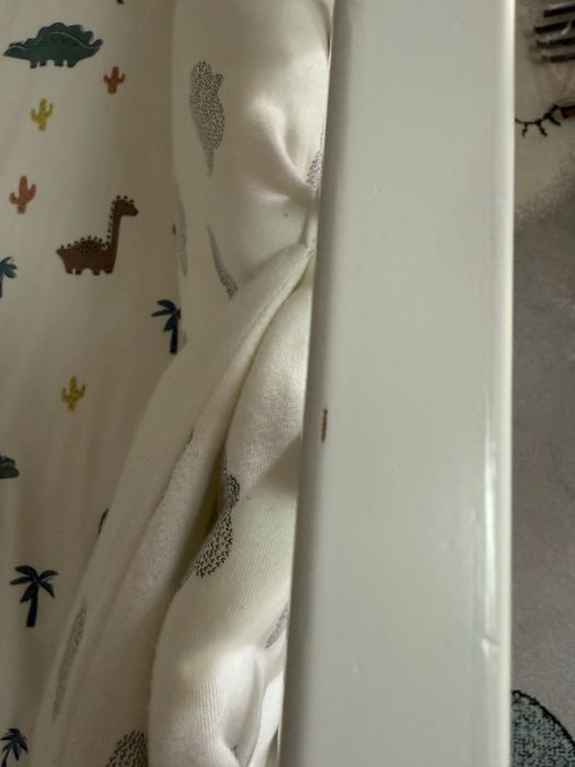 Berço Trama com gaveta e lateral rebatível