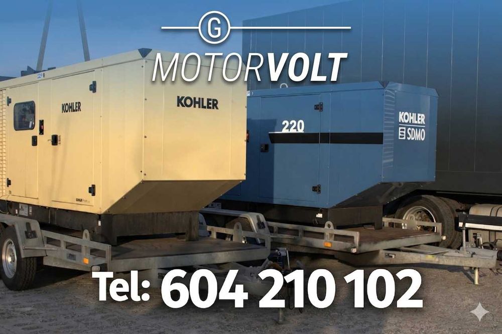 Najtańszy Wynajem agregatów prądotwórczych