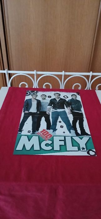 Poster Taylor Swift/Mcfly, com defeito