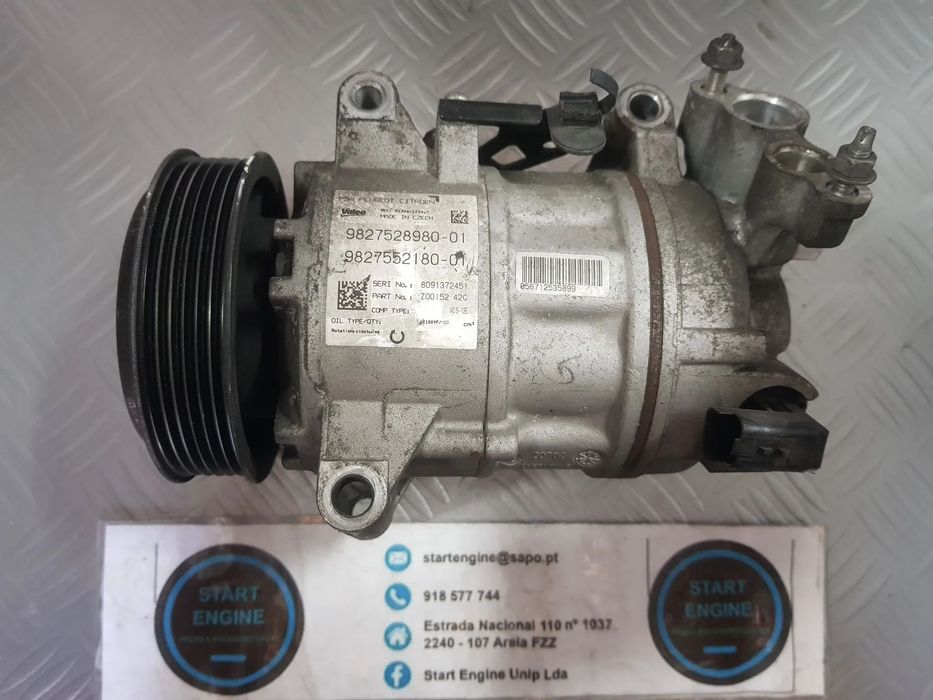 Compressor Ar condicionado AC 1.2 puretech Peugeot 5008 3008 208 2008