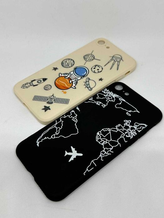Iphone 7/8 Etui Case Silikonowy Obudowa Zestaw 3 sztuki kod 1081