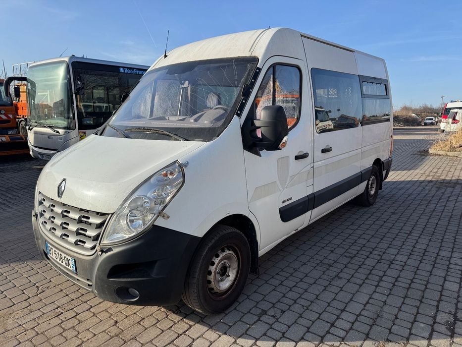 Renault Master Kamper Klima Tył Nawiewy Webasto 2 x Drzwi Przesuwne 6 Osobowy Camper
