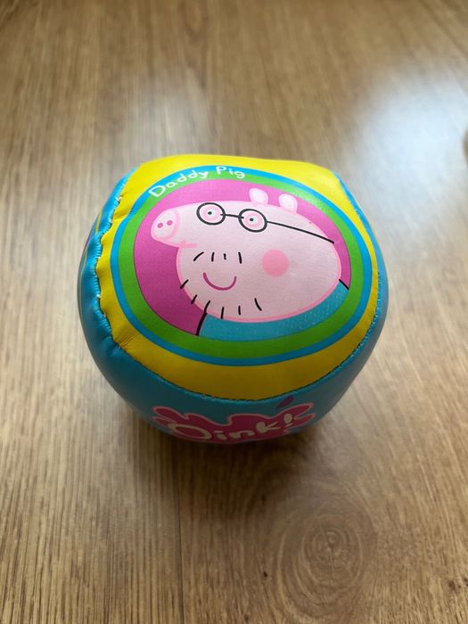 Miękka piłka Peppa Pig świnka dla małych dzieci HTI