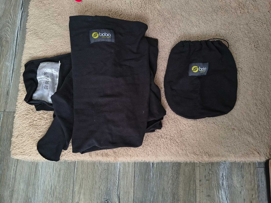 Chusta elastyczna Boba Wrap – Czarna – Stan BDB