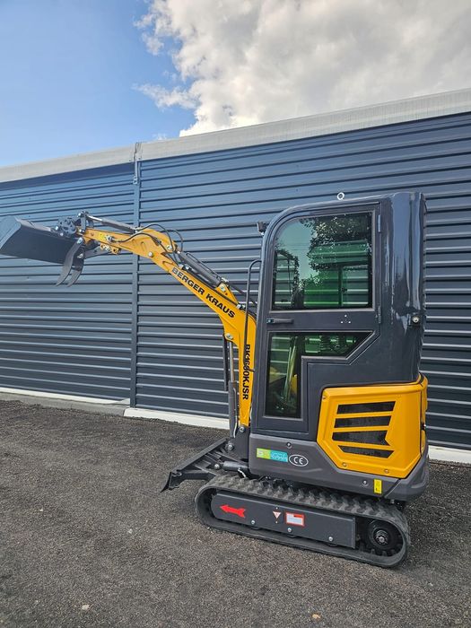 Wynajem minikoparki berger krause