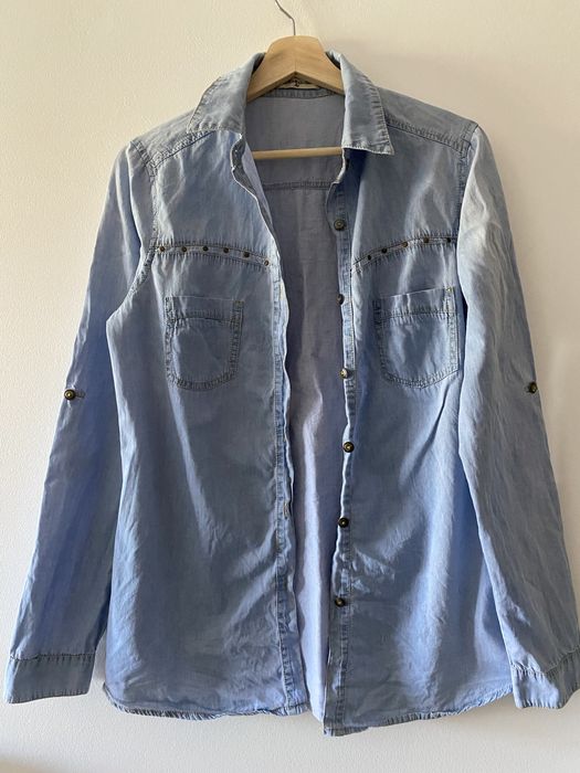 Camisa de ganga Dorada