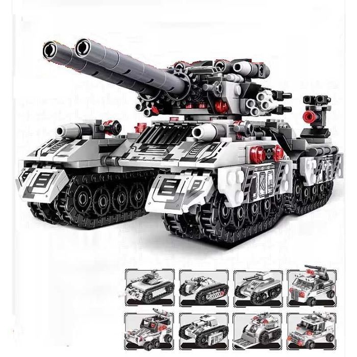 Танк  8в1 конструктор 955дет машина военная техник  сумісний лего Lego