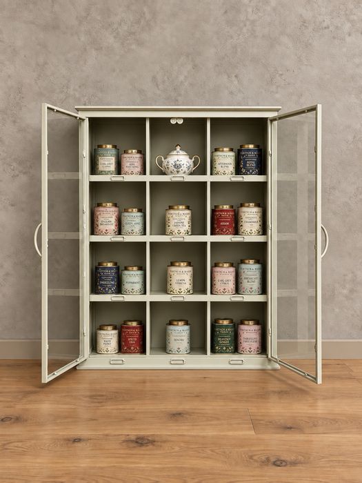 vitrine armario movel coleção estante metal industrial rustico