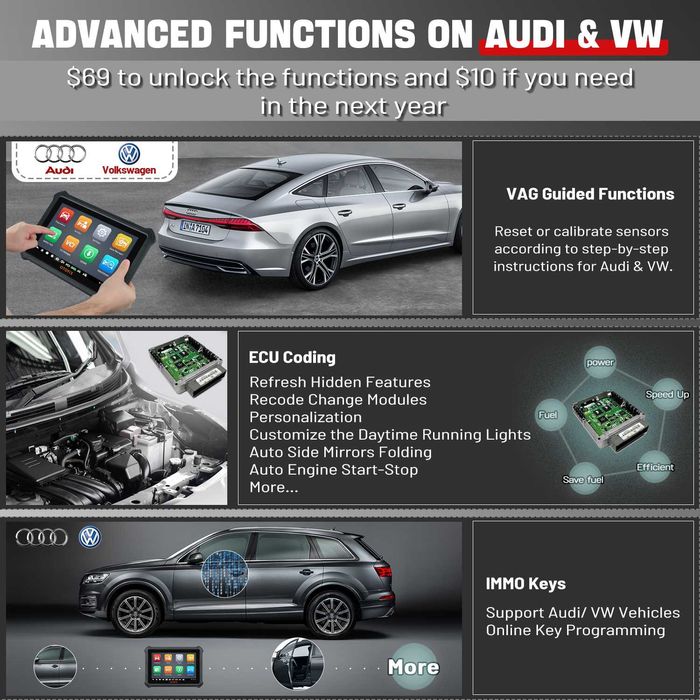 Máq. Diagnostico Auto Otofix ( Autel ) D1 MAX 10" Português