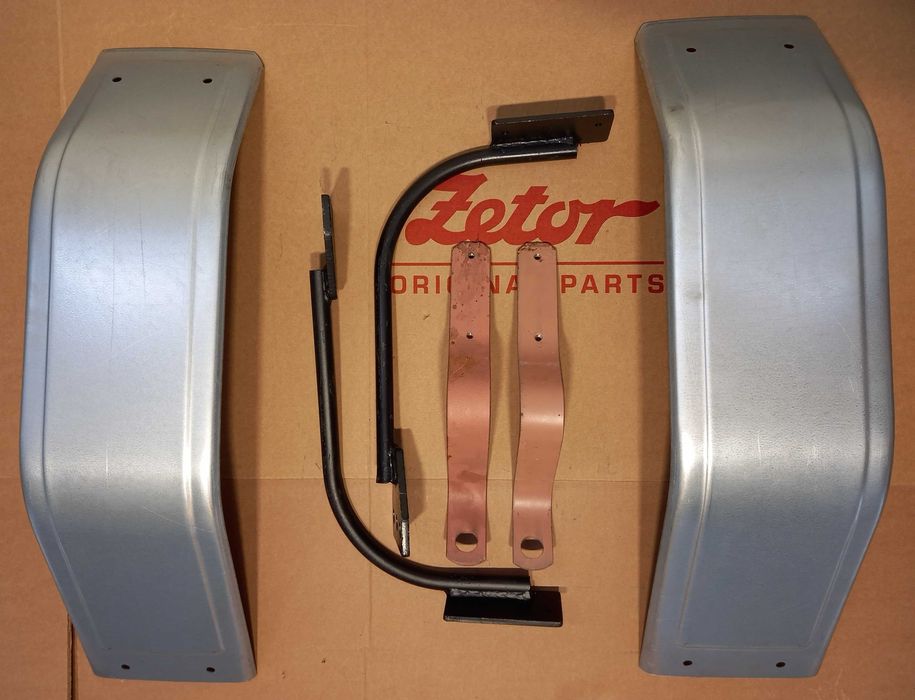 Błotniki przednie 7211, 7011, 6211, 5211 z amortyzowaną osią komplet