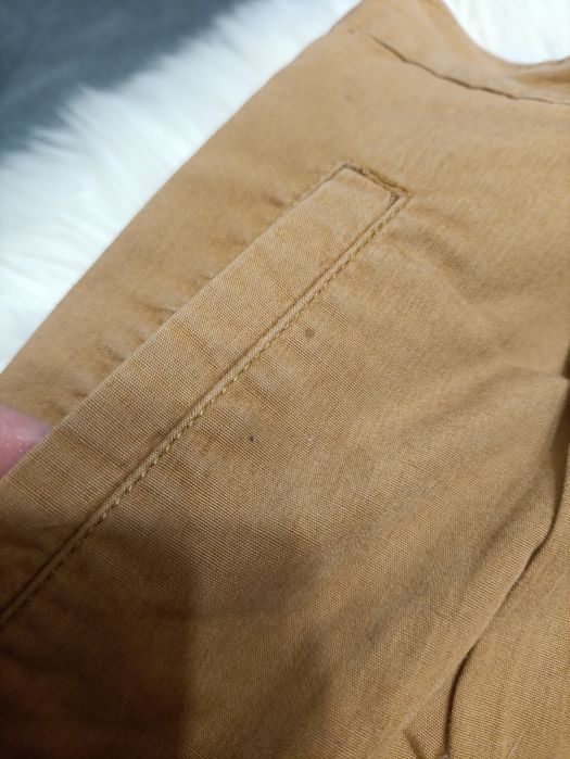 Spodenki szorty Bermudy z wysokim stanem 42 Pierre Cardin Paris