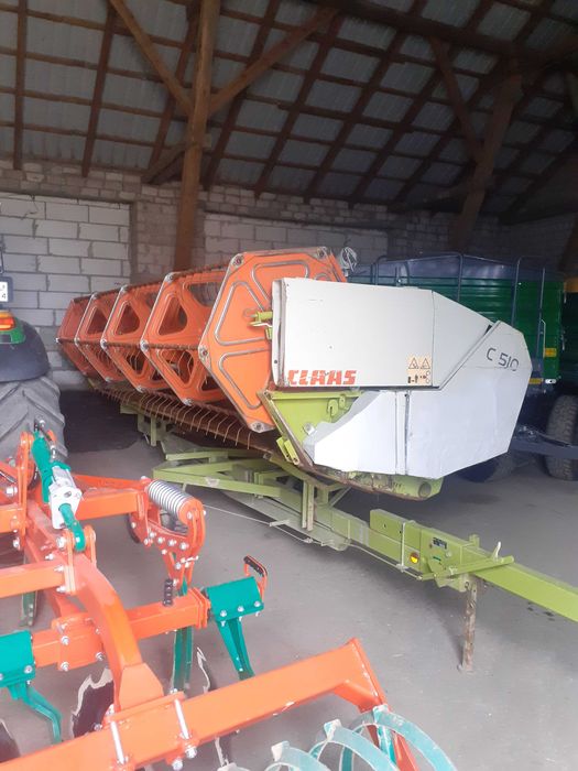 Heder Claas c510 Dominator Medion zamiana