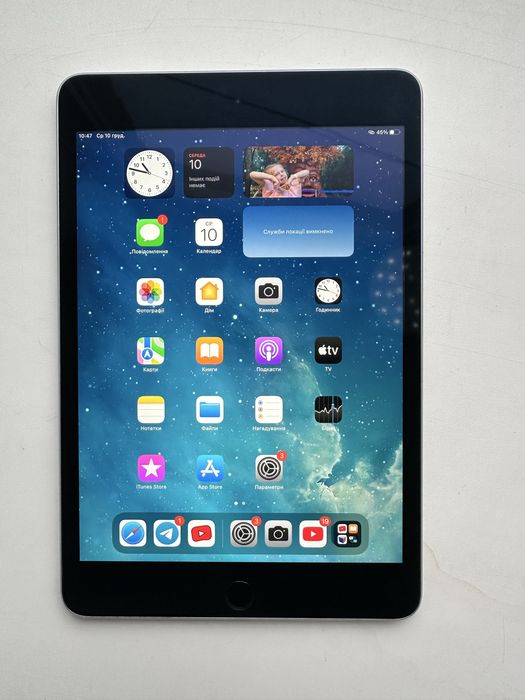 iPad mini 4, Wi-Fi, 128 ГБ свій