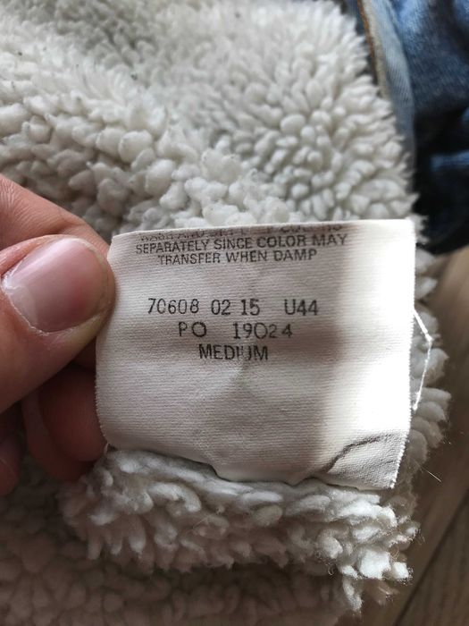 Kurtka jeansowa sherpa Levi's rozm. M