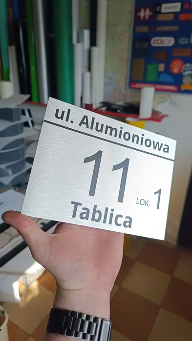 Tablice, tabliczki adresowe