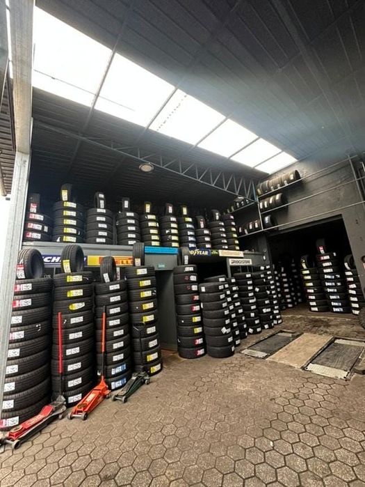 Pneus novos e usados