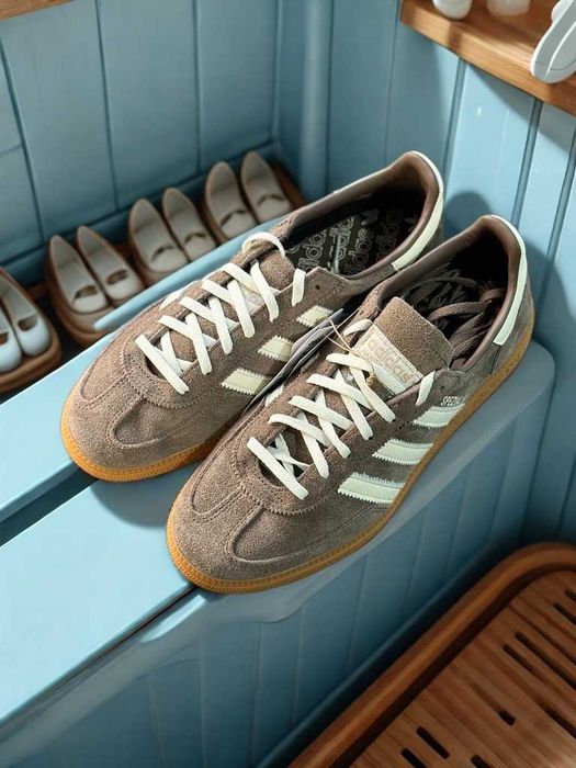 Oryginalne buty adidas damskie Buty HANDBALL brązowy R.36