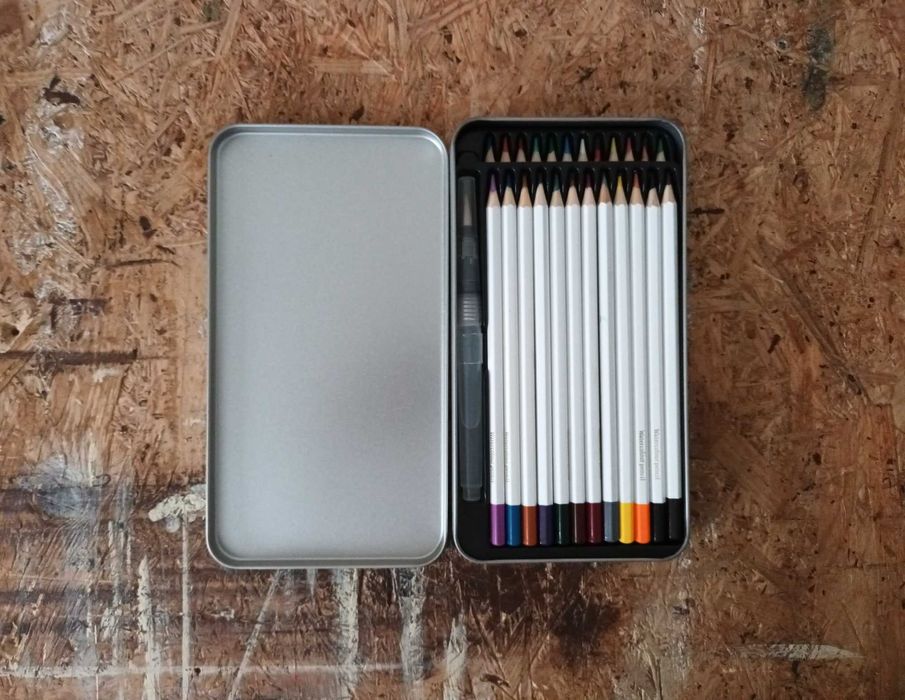 Kredki akwarelowe 24 sztuki