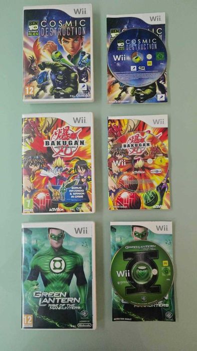 Nintendo Wii Console Game Collection64751142616450120