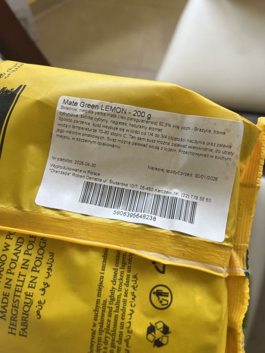 Yerba mate 1,1 kg różne rodzaje 100%