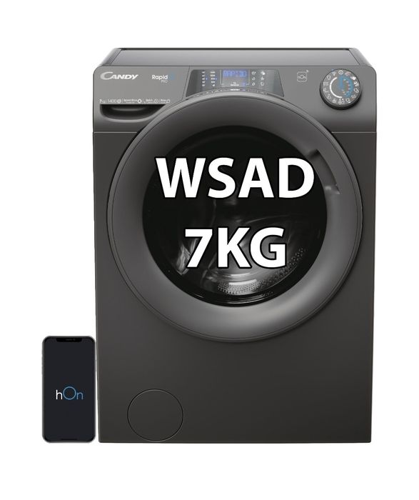 Pralka CANDY RapidÓ Pro RP4 476BWMRR 1-S 7kg 1400 obr Quick&Clean