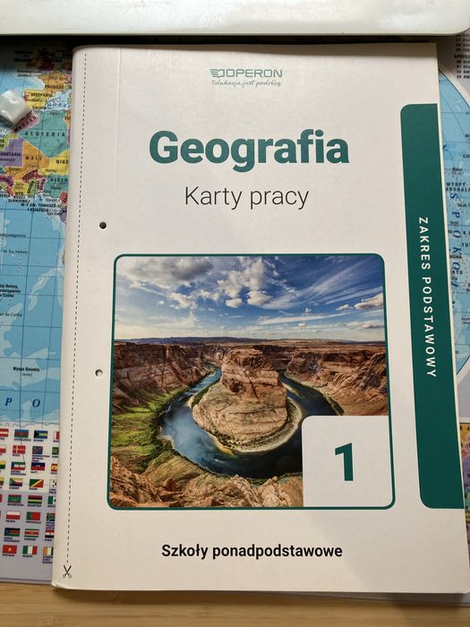 Geografia 1 Karty pracy operon