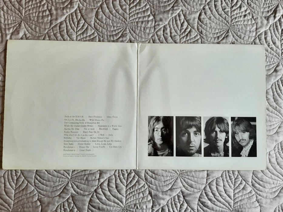 The Beatles - White Album - Germany - 2x Vinil LP Com Poster