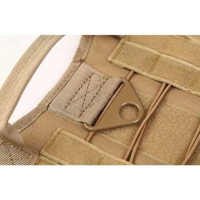 (NOVO) Peitoral Militar Cão * Peitoral tático * Arnês de treino Cão