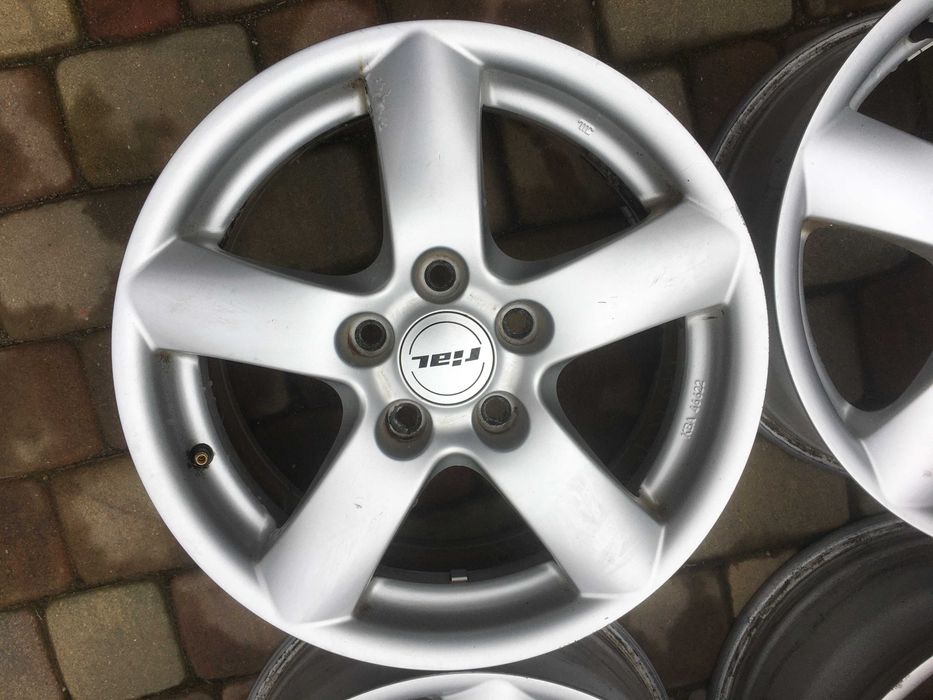 Alufelgi Rial 16 5x112 ET 48 VW SKODA AUDI SEAT