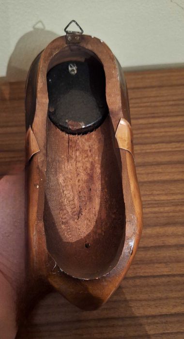 Barómetro, Termómetro Antigo - estilo sapato