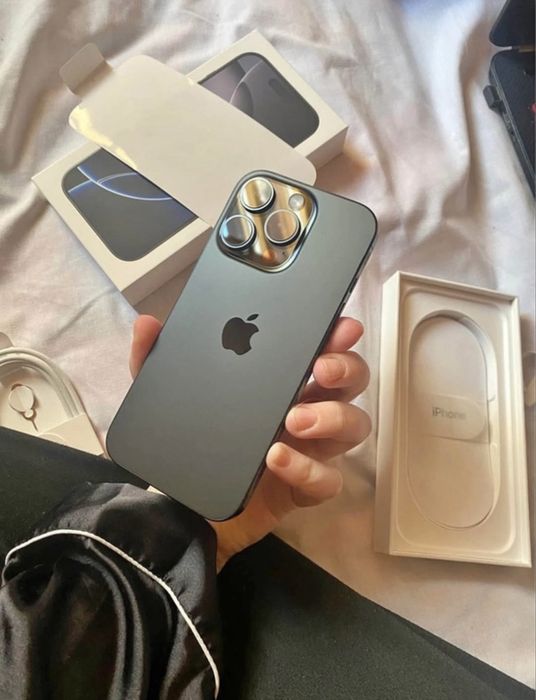 iPhone 16 Pro 128GB Black | 88% baterii | Komplet | Od ręki