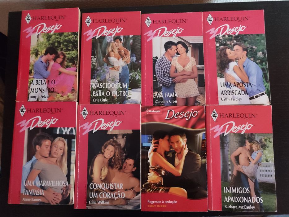 Livros Harlequin - Desejo