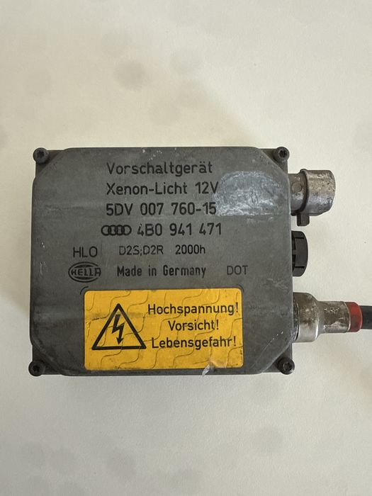 Vendo Balastro centralina Xenon original Hella - audi A3 8l e outros compativeis